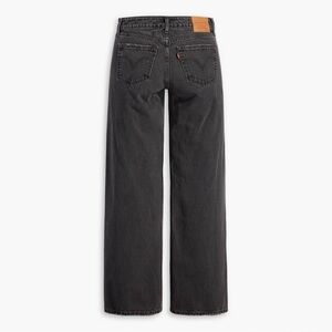 Levi's Black Straight Leg Jeans
